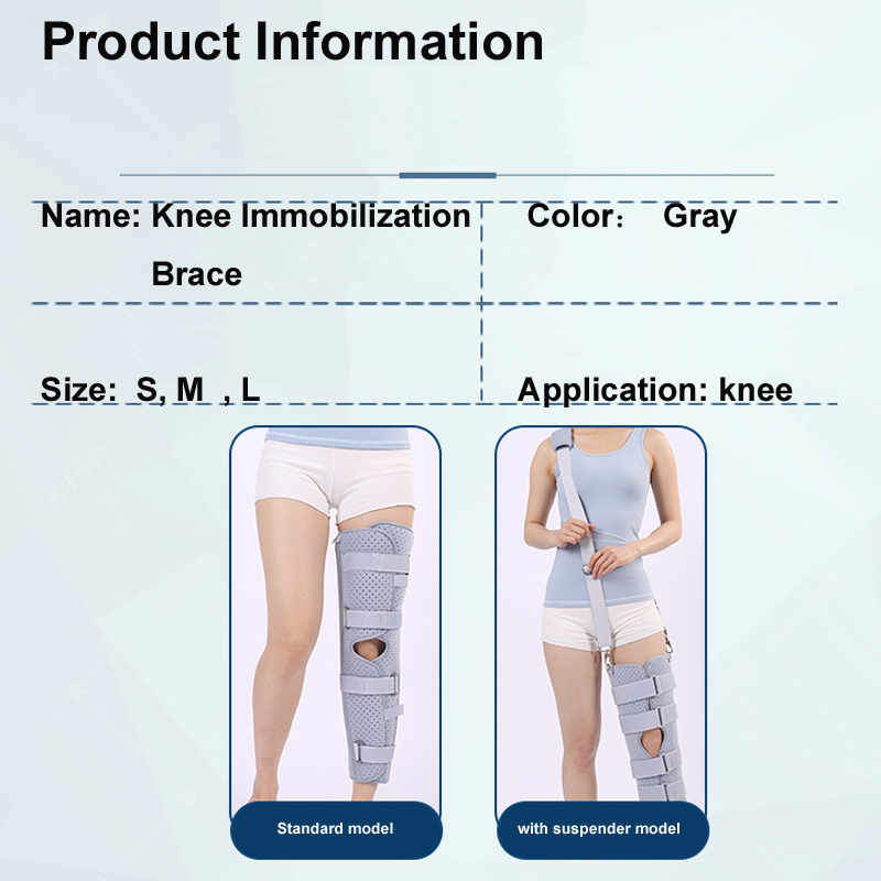 Knee Immobilization Brace for dislocation protection