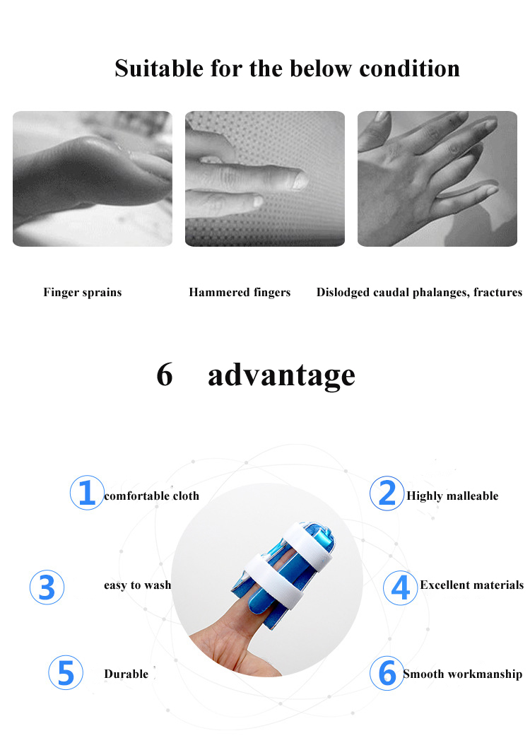 Finger Straightener Aluminum Finger Splint