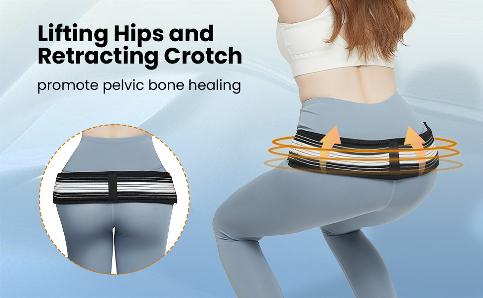 Pelvic Support Belt Sacroiliac SI Joint Hip Belt